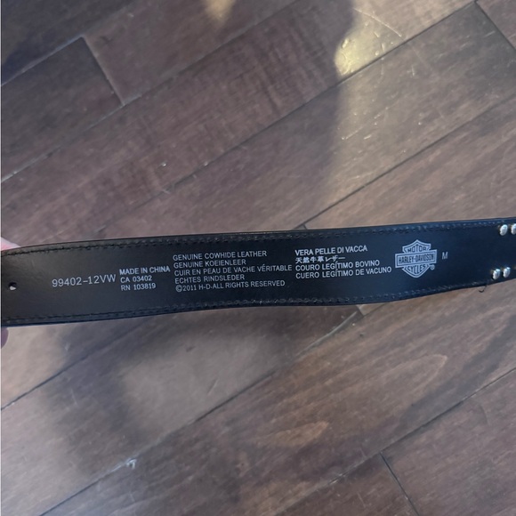 Harley-Davidson Rhinestone Belt - Picture 4 of 4